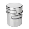 Olla de acero inoxidable ESBIT 1 L acero inoxidable