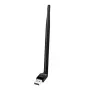 LogiLink USB - Adaptador Bluetooth 5.3 con antena, negro alcance: 150 m, conexión: conector USB-A, Bluetooth - 1 unidad (BT0067)