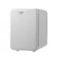 Mininevera Adler AD 8084G — compacta gris 12V/230V, capacidad 4 L, portátil, puerta con bisagra a la derecha