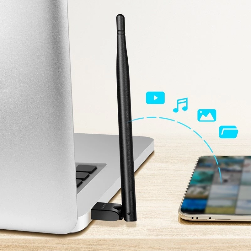 LogiLink USB - Adaptador Bluetooth 5.3 con antena, negro alcance: 150 m, conexión: conector USB-A, Bluetooth - 1 unidad (BT0067)