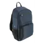Mochila casual Mobilis 005042 Negra Azul marino Poliéster 320x140x470mm