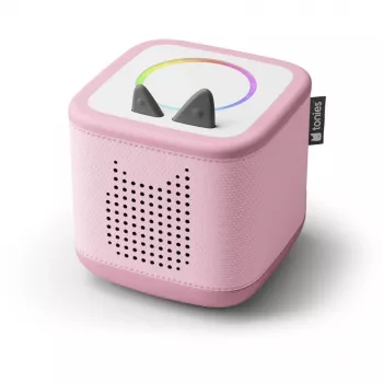 Toniebox 2 rosa Starter-Set Kreativ-Tonie rojo, altavoz