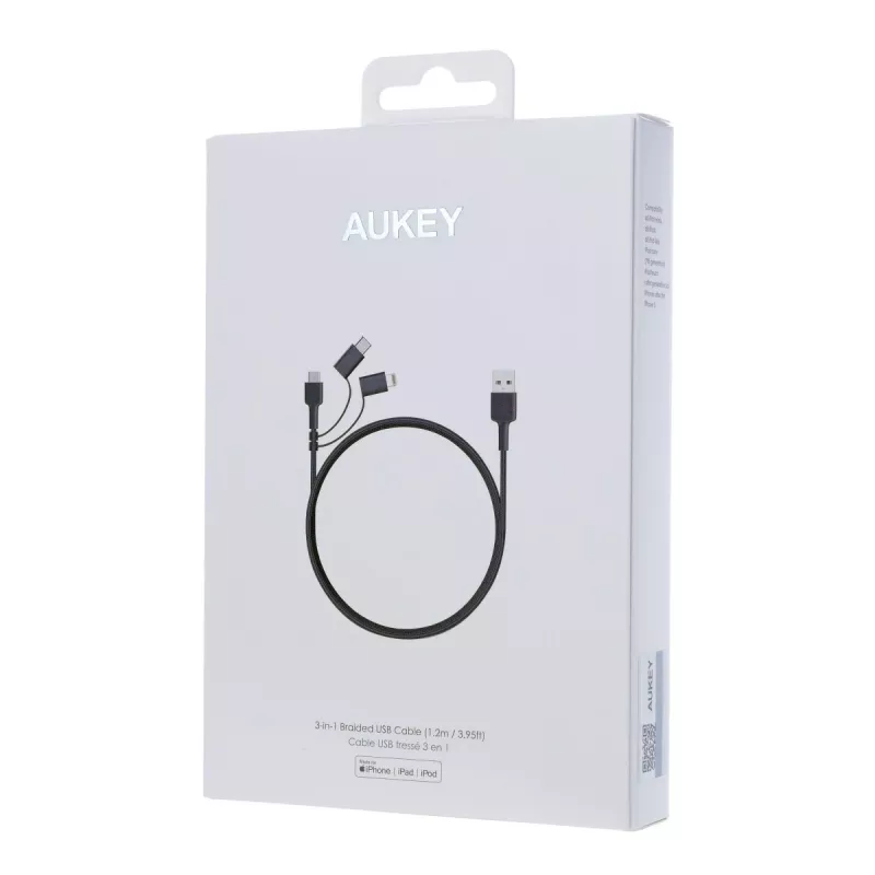 Cable Lightning AUKEY CB-BAL5 1,2 m