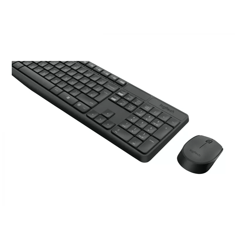 Logitech teclado MK235 inalámbrico teclado+ratón Gris CZ