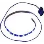 Tira LED Inter-Tech 88885448 300 mm negra azul 18 luces
