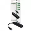 Inter-Tech Argus IT-310 - hub - 3 x SuperSpeed USB 3.0 + 1 x 10/100/1000 - sobremesa (88885439)