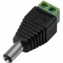 Adaptador de fuente de alimentación EUROLITE 50532025 macho – conector hueco DC a borne de tornillo
