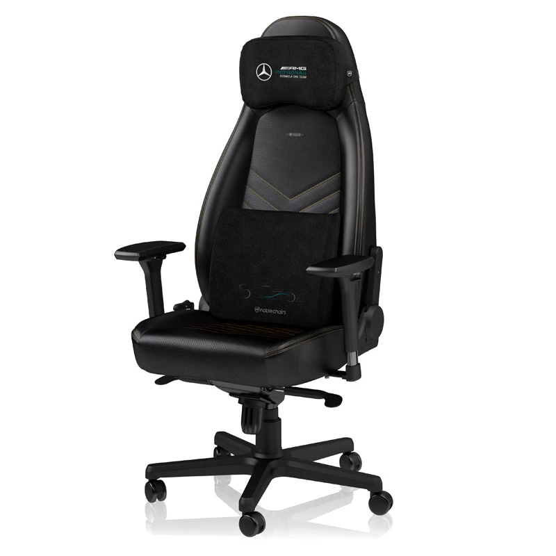 noblechairs set de cojines de espuma viscoelástica - Mercedes-AMG Petronas Formula One Team Edition