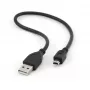 Gembird cable USB 2.0 A a Mini-USB conector macho 0,3 m gris