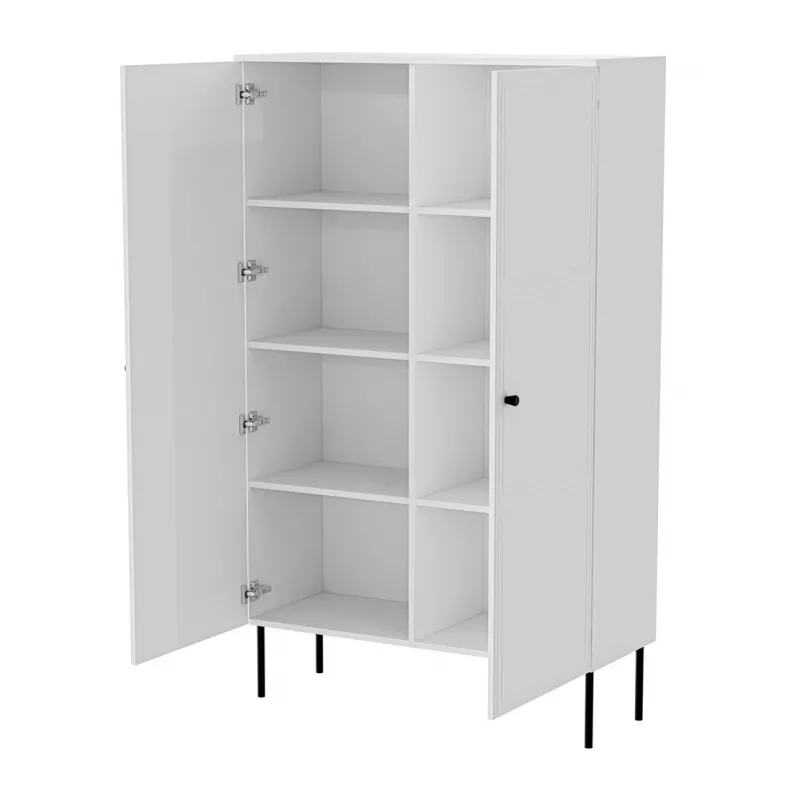 Vitrina Cama Meble PALAZZO BIS 1000×390×1660 mm blanco mate