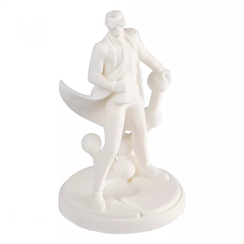 Material de impresión 3D ácido poliláctico PLA blanco 3 kg Polymaker PA02036