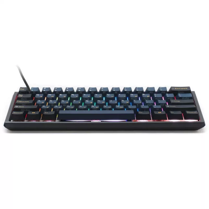 Teclado mecánico gaming Ducky One 3 Pro Mini — hot-swap, Cherry MX Red, 8000 Hz