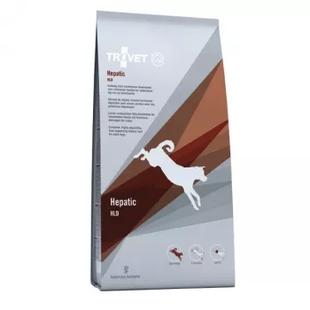 Pienso seco para perros TROVET Hepatic HLD con pollo, dieta veterinaria para el hígado, 12,5 kg, para perros adultos 10–15,9 kg