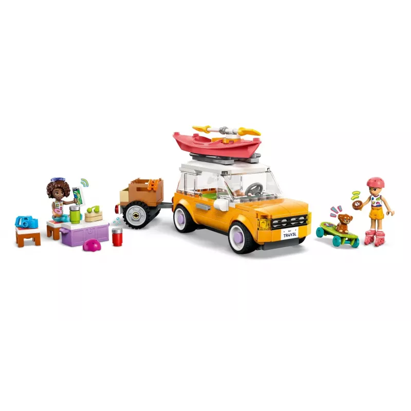 Juguete de construcción LEGO Friends Set 42659 Viaje de aventura con amigos, 220 piezas, 2 minifiguras, a partir de 6 años