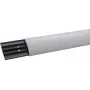 Hager SL1807507030 - canaleta de cables - 2 m - RAL 7030, gris piedra