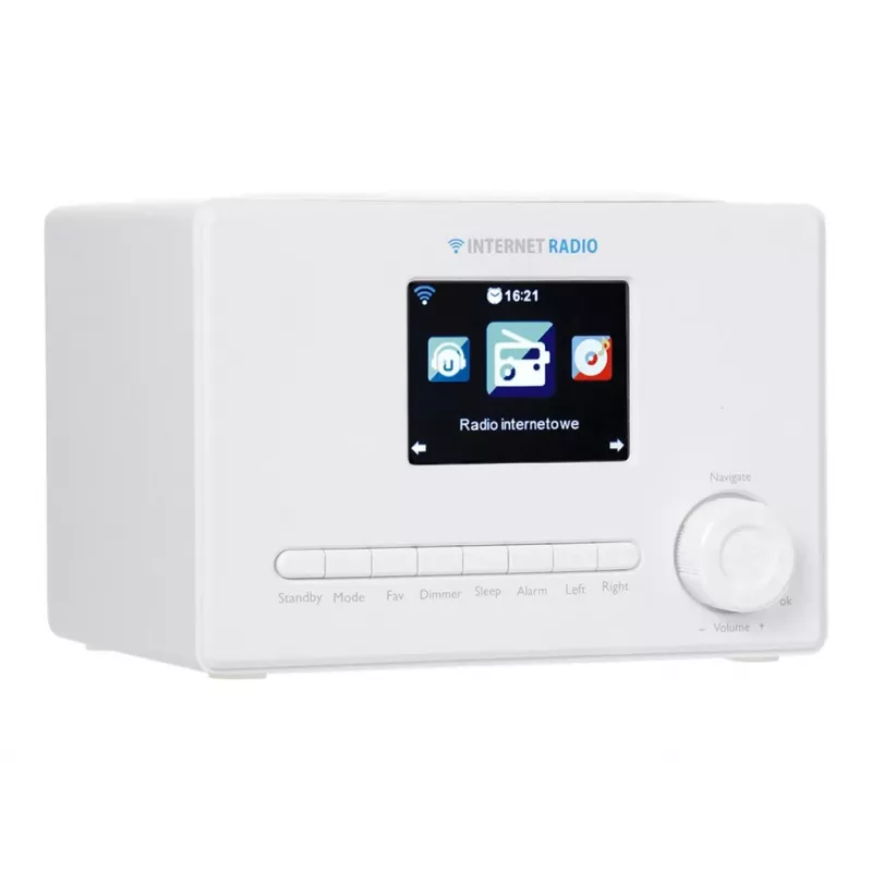 ART RADA X102 Radio WiFi por Internet X102 LCD color 3.2 blanco
