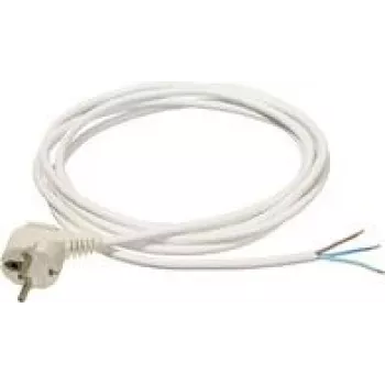 Cable de conexión eléctrica AS Schwabe 70807 blanco, 10 m de longitud