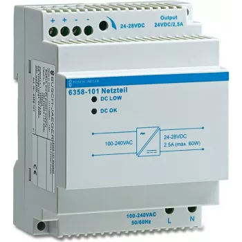 Busch-Jaeger 6358-101 Fuente de alimentación y convertidor de tensión para interior blanco (2CKA006310A0166)