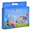 Repelente de garrapatas por ultrasonidos TICKLESS PRO-104BE para mascotas – portátil, a pilas, impermeable, 1,5 m de alcance, beige