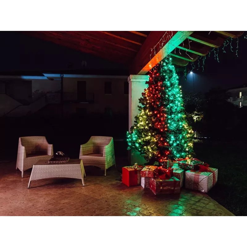 TWINKLY Strings 250 Special Edition (TWS250SPP-BEU) Luces de árbol de Navidad inteligentes 250 LED RGB+W 20 m