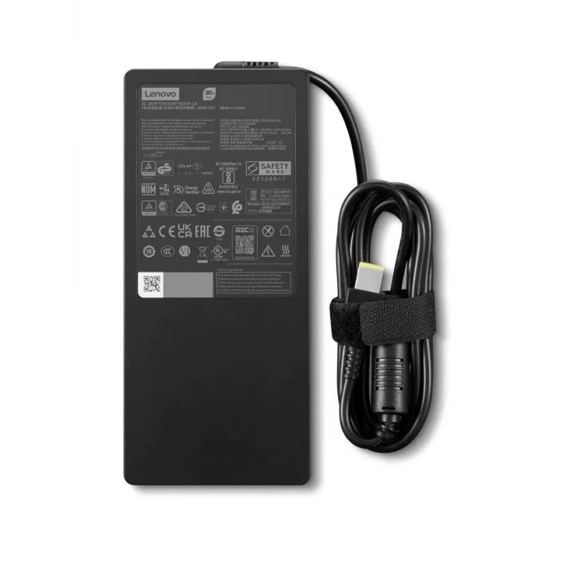 Fuente de alimentación Lenovo Legion slim 330W GaN 20V – adaptador de carga para portátiles, 330W, GaN, salida 20V