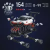 Puzzle 3D Ravensburger Iconics Porsche 911 GT3 Cup – kit de maqueta