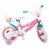 Bicicleta infantil 14 Peppa Pig rosa 1495 TOIMSA