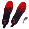 Glovii GW2M plantillas calefactables con mando a distancia, talla M (35-40), negro