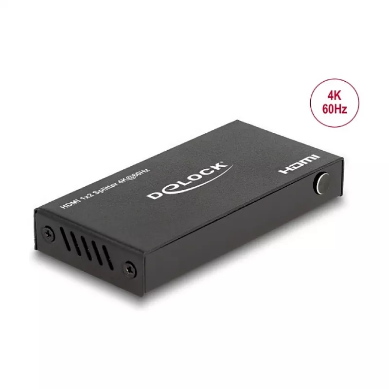 DeLOCK divisor HDMI 1 x HDMI entrada a 2 x HDMI salida 4K 60 Hz