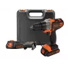 Taladro Black & Decker MT218KB 800 rpm negro, naranja 1,46 kg