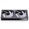 Ventilador Jonsbo ZB-240 240mm ARGB PWM negro — diseño Infinity-Mirror