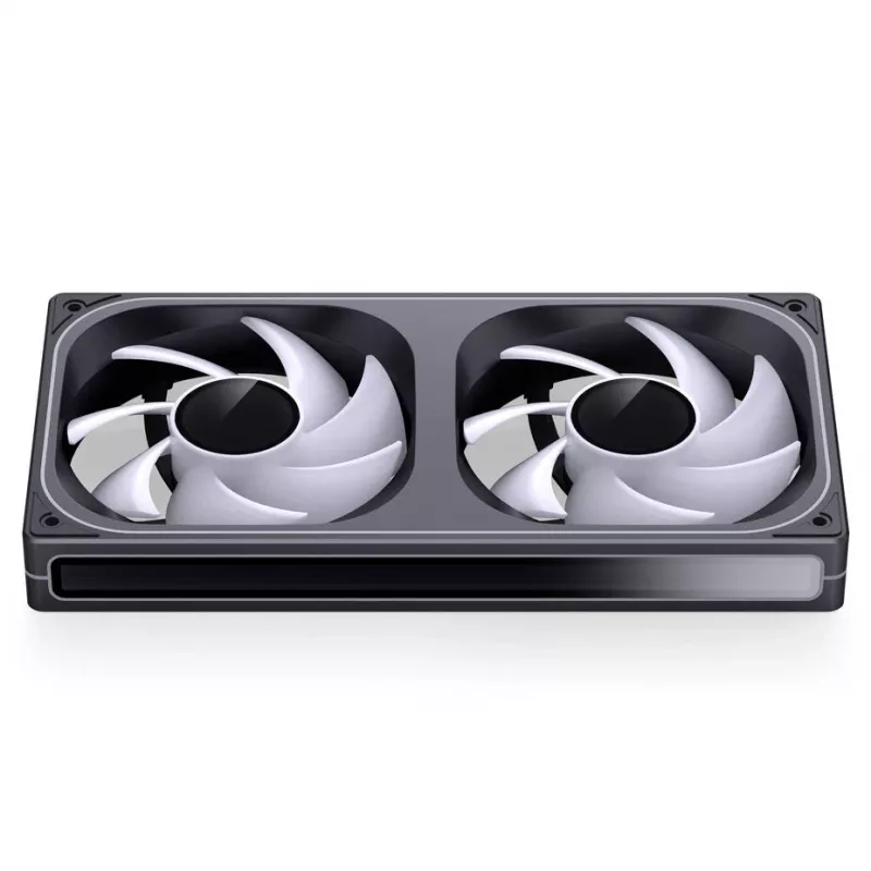 Ventilador Jonsbo ZB-240 240mm ARGB PWM negro — diseño Infinity-Mirror