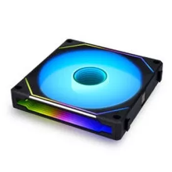 Ventilador de caja Lian Li UNI FAN SL-INF Wireless ARGB PWM de 140 mm, negro