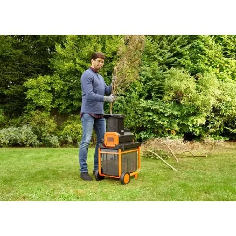 Black & Decker BEGAS5800-QS biotriturador de jardín 2800 W 45 L