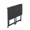 Mesa plegable Maclean, negra, portátil, 100 x 50 cm, máx. 50 kg MC-1250 B