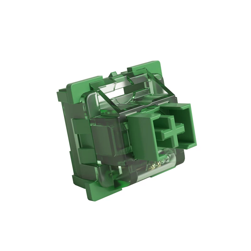 Interruptor AKKO V3 Pro Matcha Green, mecánico, 3 pines, lineal, eje MX, 50 g - 45 uds.