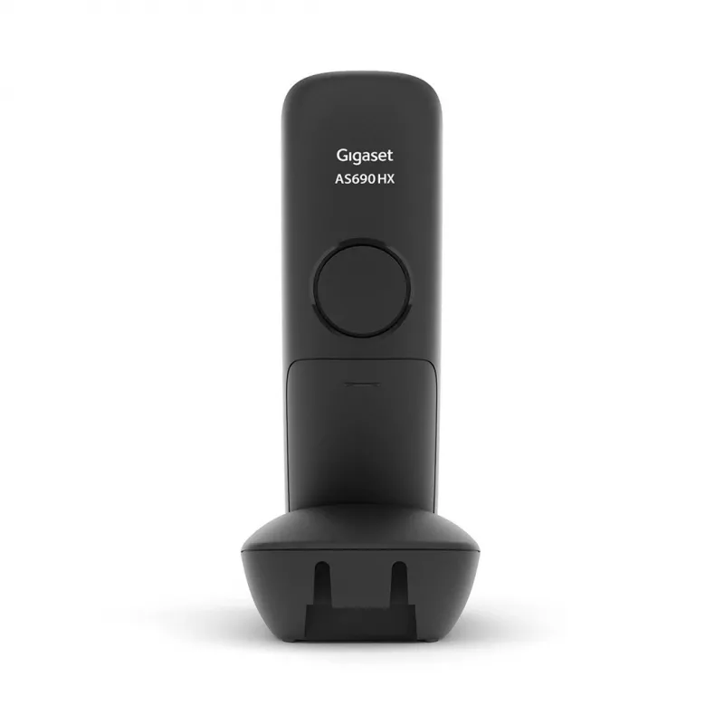 Teléfono analógico/DECT Gigaset AS690HX auricular inalámbrico identificación de llamadas Negro