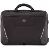 Maletín portátil Wenger XE Brief 17 – compatible con portátiles de 17 pulgadas, compartimento para tablet, negro