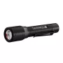 Linterna de mano Ledlenser P5 negra, LED, 140 lm, pila AA, IP54, aluminio, clip de bolsillo