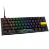 Teclado gaming Ducky One 2 Mini RGB USB US English negro mecánico cableado