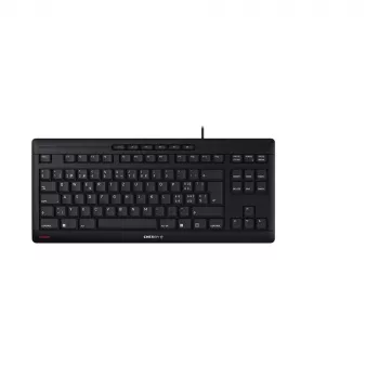 Teclado CHERRY STREAM TKL universal USB QWERTZ suizo negro