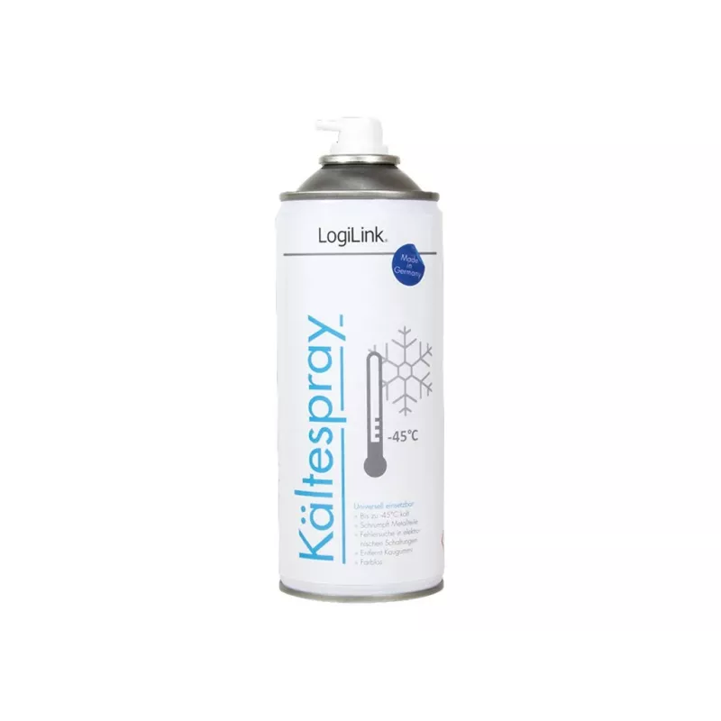 Spray frío LogiLink RP0014 para electrónica, 400 ml