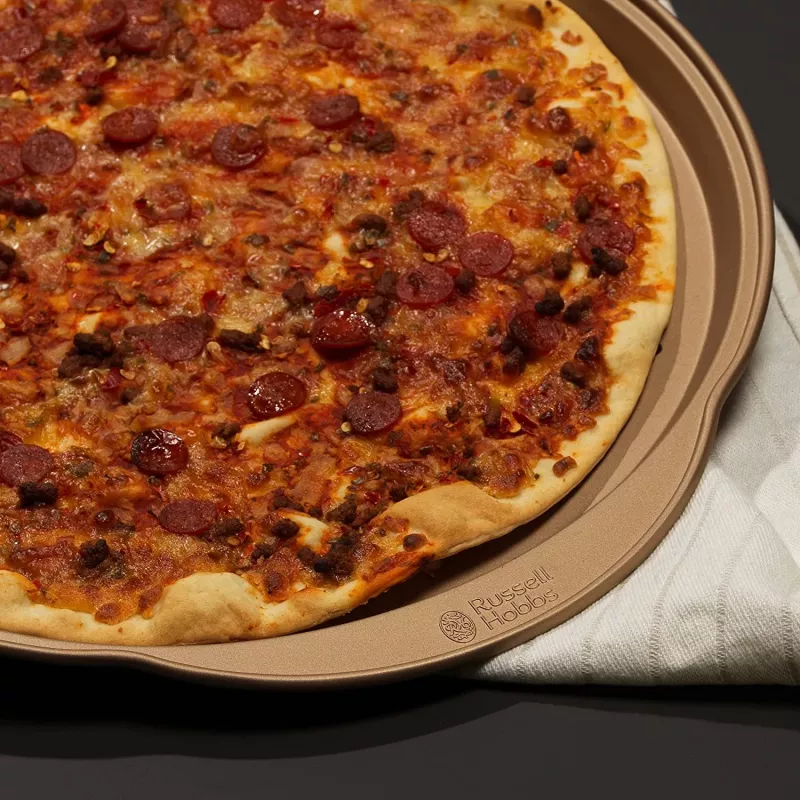 Molde para pizza Russell Hobbs RH02338GEU71 37 cm dorado