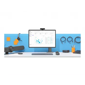 Pack LOGITECH Tap Controller con cable con Cat5e Kit+AIS Intel Core i5-1350P 16GB 250GB+kit de montaje para videoconferencias