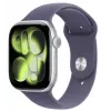 Apple Watch Series 11 GPS + Cellular 42mm caja de aluminio plateado con correa deportiva Purple Fog - M/L