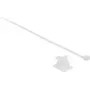 Bridas DeLOCK 18877 nailon blanco 10 uds. 25 mm de longitud 1,05 cm de diámetro