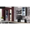 Cama Set de dos estantes 125cm SOHO blanco mate