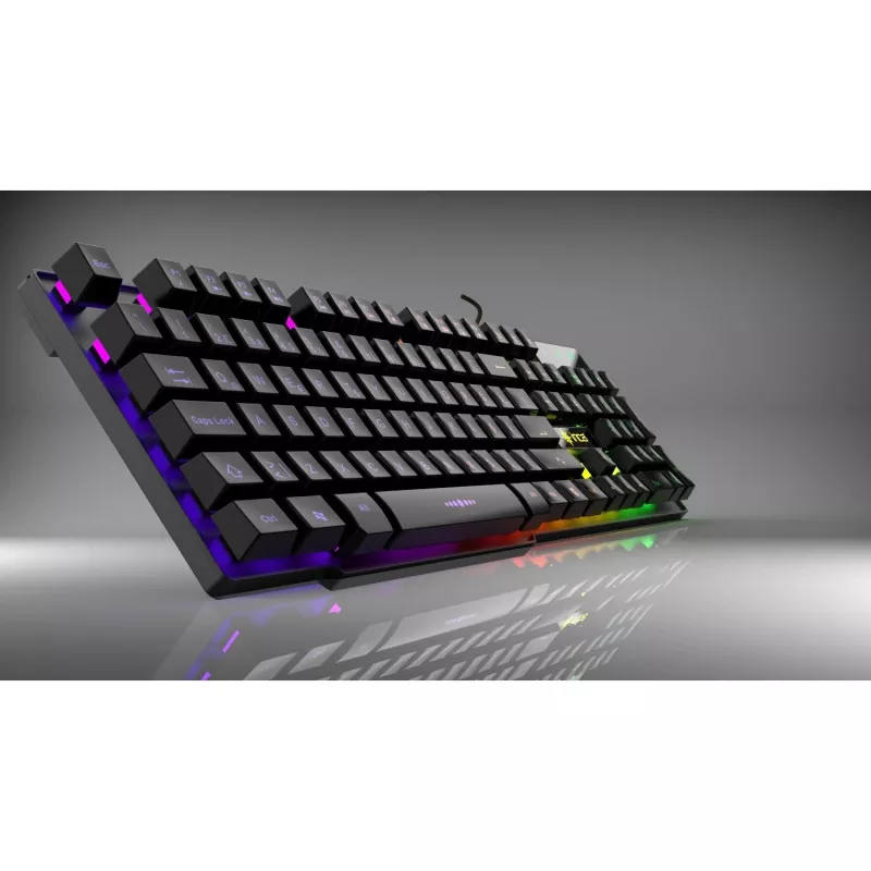 Incase Teclado gaming IKG-446 arcoíris, RGB, distribución alemana retail