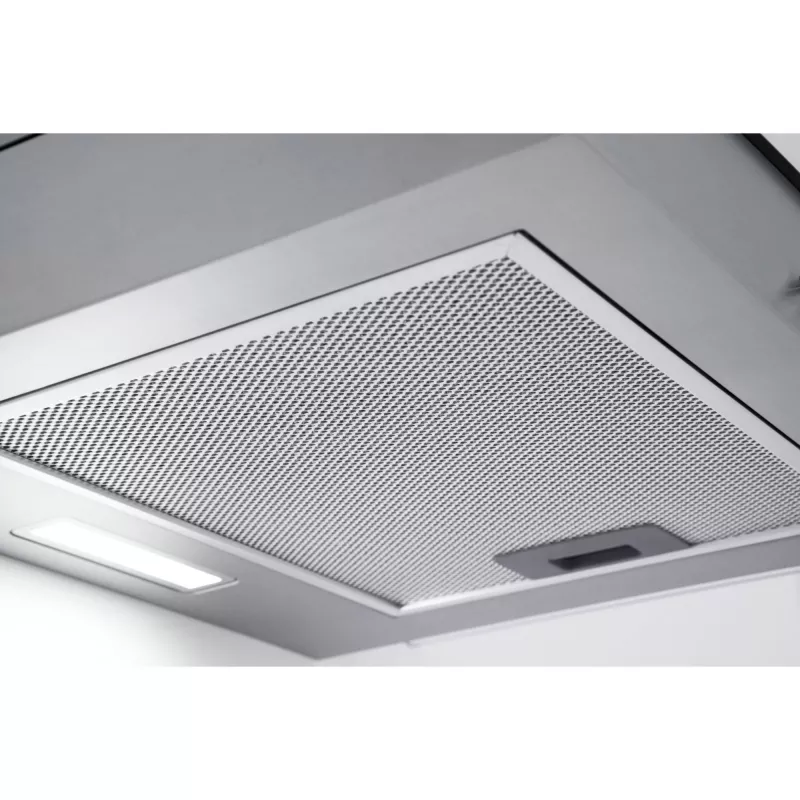 Campana de pared Respekta Nova – acero inoxidable, extracción 307 m³/h, conexión de 150 mm, control por botones