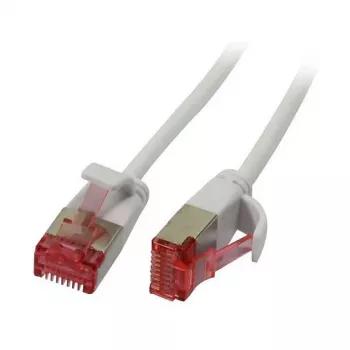 Cable de red RJ45 Synergy 21 CAT6 250 MHz 0,15 m blanco U/FTP Slimline redondo d 3,6 mm – Cable – Red